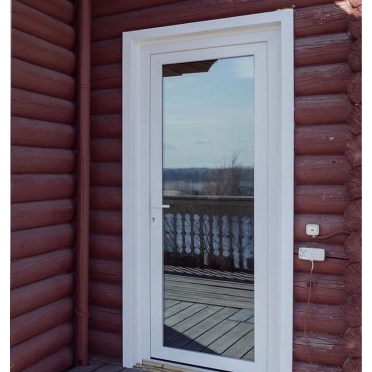 Балконная пластиковая дверь Steko 4S (58 мм), белое, поворотно-откидное, AXOR K-3