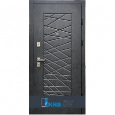 Входная дверь ПРЕМИУМ + МДФ / МДФ бетон тёмный №110
