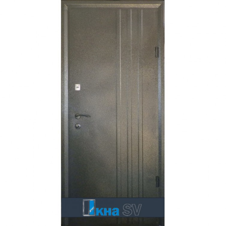 Входная дверь МЕДИУМ металл серый антик №149 / МДФ сосна прованс №118