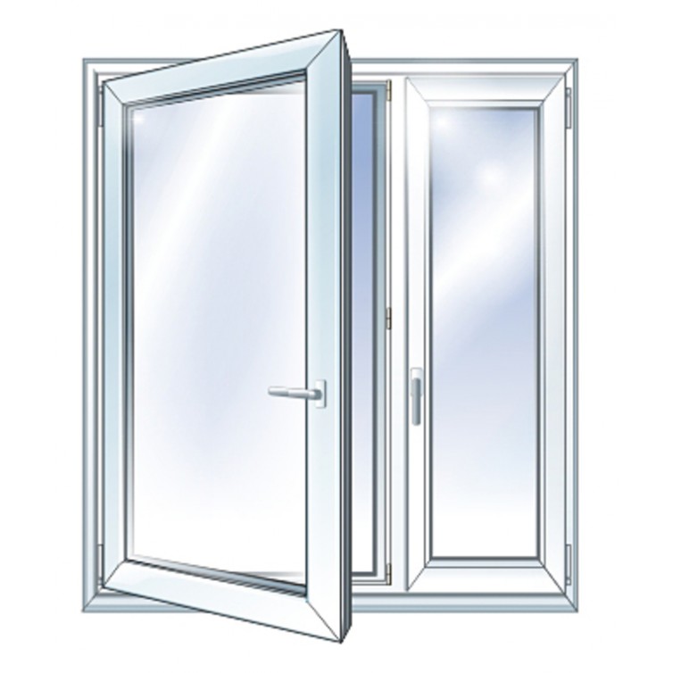 Металлопластиковое окно Trocal Elite (4-12-4-8-4) Maco