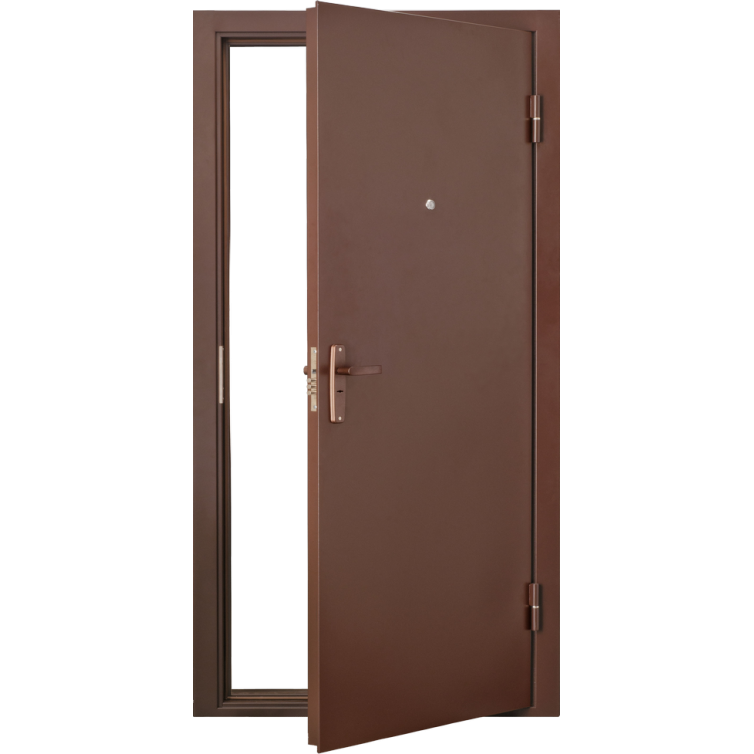 Двери входные металлические, сталь 3 мм, цена с установкой, без утепления