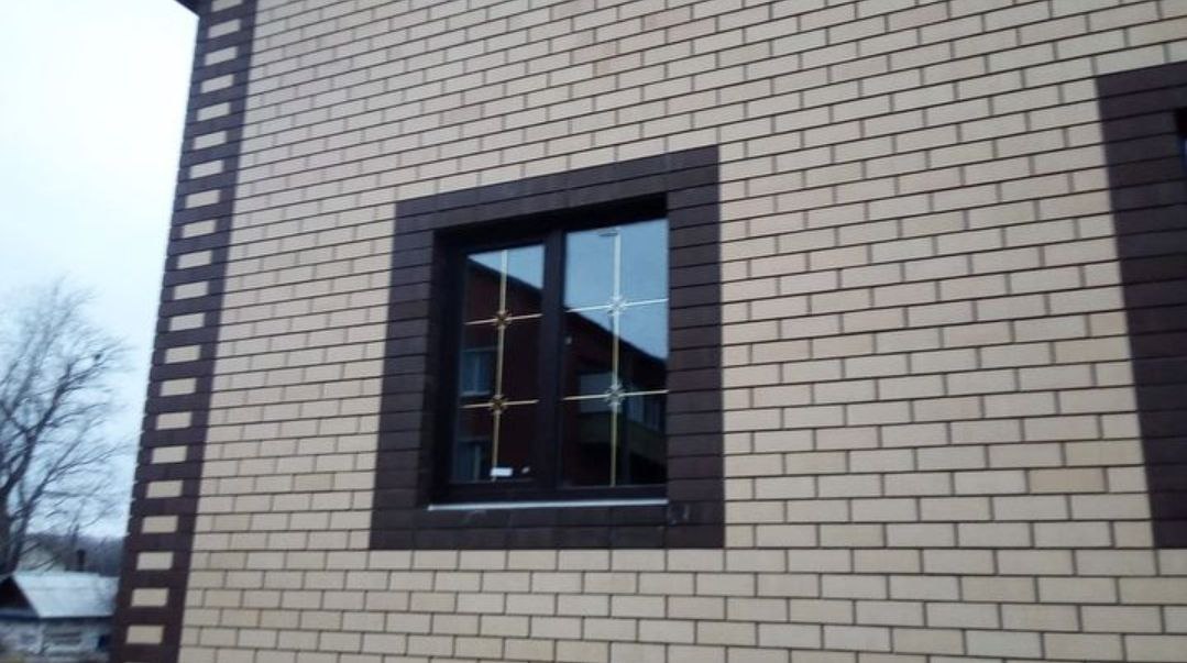Коричневое окно steko
